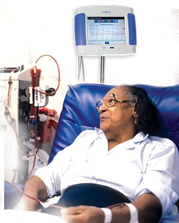 hemodialysis woman